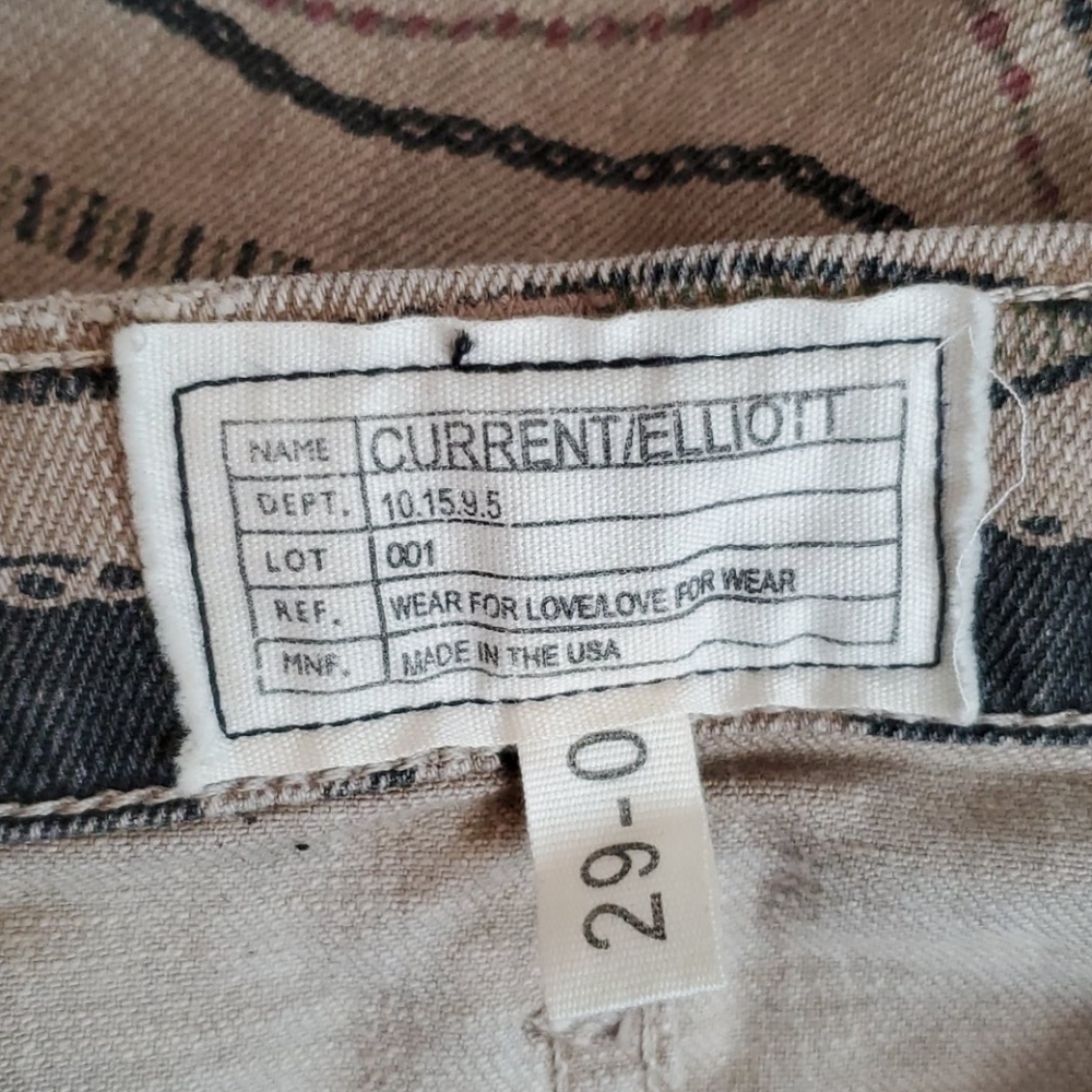 Current Elliott Multi Colored Jeans - image 3